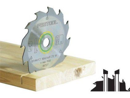 5203 1 festool standardni pilovy kotouc hw 160x2 2x20 w18 768129