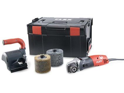 Flex -BBE 14-3 110 Set Kartáčovací bruska TRINOXFLEXset