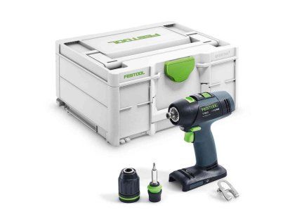 Festool | Akumulátorový vrtací šroubovák T 18+3-Basic v systaineru