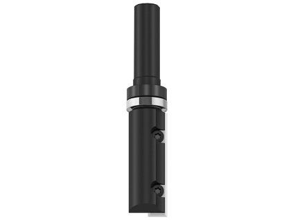 IGM F050 ořezávací žiletková fréza na lamino Ø19×49,5 se stopkou Ø12 mm – kopírovací ložisko na stopce