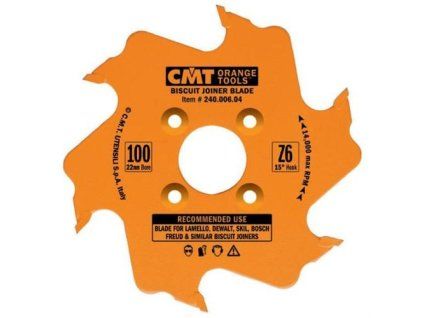 CMT | Lamelovací kotouč  D100x3,96 d22 Z6 HW střídavý zub