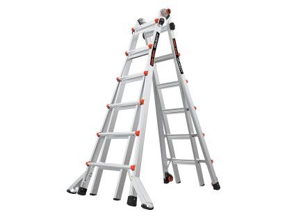 Little Giant - Velocity univerzální kloubový žebřík (výška - štafle/ výsuvný 213-335 /401 cm, model 13)