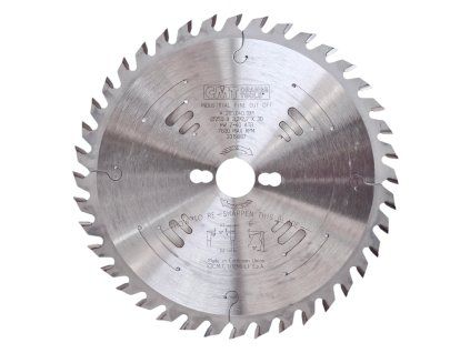 CMT| Pilový kotouč na dřevo, příčný řez ø 250/30 mm Z40 WZ/ATB