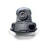 Detail zadní části brusky Festool ETS EC 150/3 – zásuvka plug-it a přípojka odsávání
