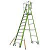 Little Giant - Pojízdný plošinový žebřík s klecí Safety Cage 2.0 (model 2, počet schodů 2/56 cm)