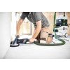 Festool Sanační bruska RG 130 ECI Plus RENOFIX díky krytu je možné brousit u stěn.
