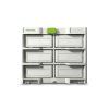 Festool  - Systainer3 Rack SYS3-RK/6 M 337-Set