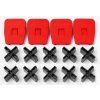 BESSEY EZ-TD sada: 4 ochranné krytky a 10 distančních podložek pro rovnoměrnou spáru 6–10 mm