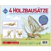 Pebaro | Dřevěná stavebnice se zvířaty - Set 4 ks